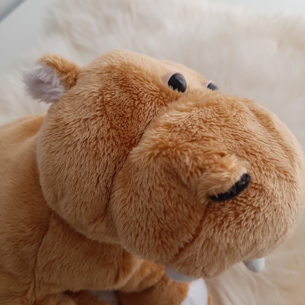 Ganz Webkinz Mud Hippo Plush Animal 8" - Picture 7 of 11